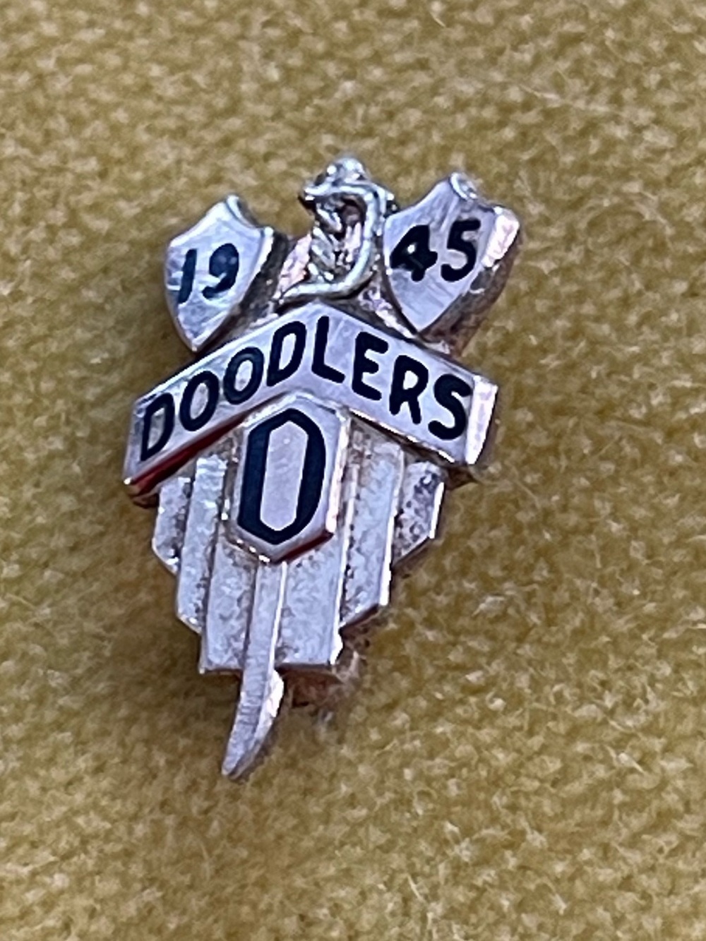 1945 DOODLERS Lapel Pin